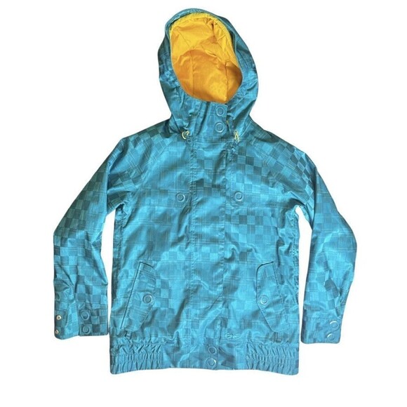 NIKE 6.0 Womens Tervist Ski Snowboarding Hooded Parka Jacket Coat size M Heavy